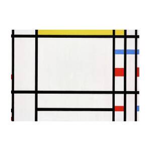 Composition, 1919-1920 Greeting Card for Sale by Piet Mondrian