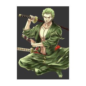 Roronoa Zoro Greeting Card for Sale by MohamedRaniDe