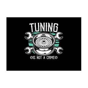 Tuning Tuning Stickers Tuning Stickers Rims Greeting Card by