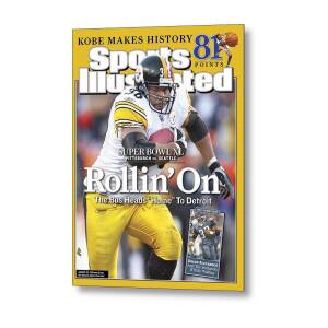 December 22 2008 LaMarr Woodley Pittsburgh Steelers Sports Illustrated NO LABEL 