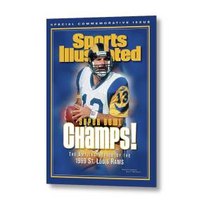 St. Louis Rams Qb Kurt Warner, Super Bowl Xxxiv Sports Illustrated Cover  Metal Print by Sports Illustrated - Fine Art America