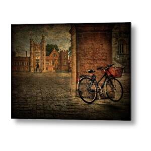 City Wheels Metal Poster by Evelina Kremsdorf