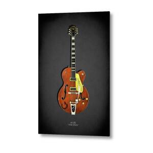 Guitar Icons No3 Metal Print by Mark Rogan