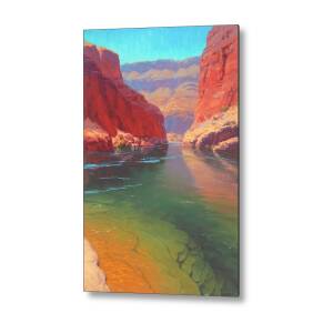 Inner Glow of the Canyon Metal Print by Cody DeLong