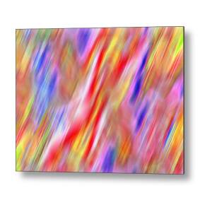 Psychedelic 60s Metal Print by Phill Petrovic
