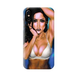 Gianna Renella Sex Video - Gianna Renella iPhone X Case by Artorius Towers - Pixels
