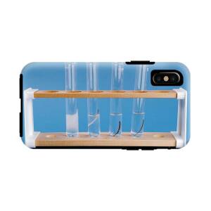 Universal Indicator Solution And Paper iPhone X Tough Case by