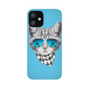 Pug Dog with sunglasses iPhone 12 Mini Case by Marco Sousa - Fine Art  America