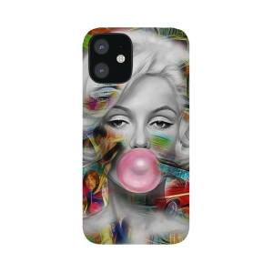 فساتين كرتون Marilyn Monroe iPhone 12 Case for Sale by Marvin Blaine coque iphone 12 Marylin Monroe Bubblegum
