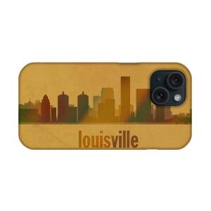 Louisville Team Colors College University Bold Simple Series iPhone Case by  Design Turnpike - Fine Art America