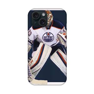 Wood Edmonton Oilers iPhone 12 Pro Case
