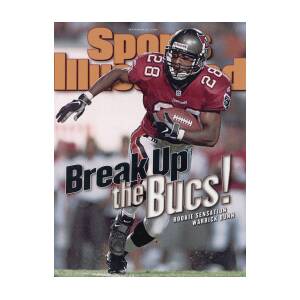 Tampa Bay Buccaneers Warrick Dunn... Sports Illustrated Cover Poster by Sports Illustrated