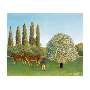 The Dream Poster by Henri Rousseau