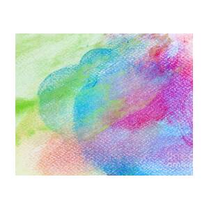 Colorful watercolor paint on canvas. Super high resolution and quality  background Poster by Michal Bednarek - Pixels