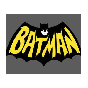 DC Comics BATMAN License Plate Frame - Batman Bat Logo