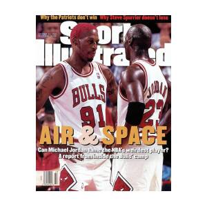 Unc Michael Jordan And Sam Perkins Sports Illustrated Cover Poster