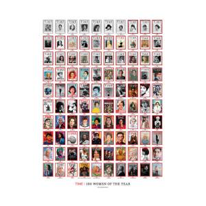 TIME 100 Women of the Year Poster -  For artist credits visit time.com/100-women-of-the-year Poster by Various Artists
