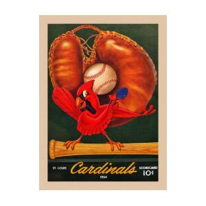 1961 ST. LOUIS CARDINALS Print Vintage Baseball Poster -  Denmark