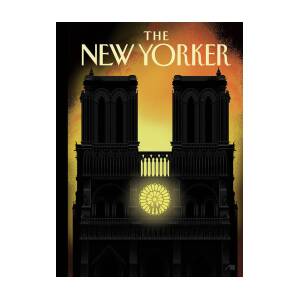 Our Lady Poster by Bob Staake