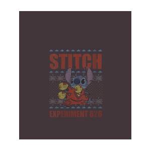 Womens Disney Lilo Stitch Distressed Stitch Ornament by Clemeq Ned - Fine  Art America