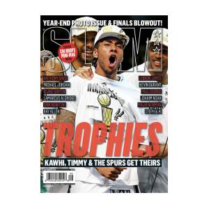Three the Hard Way: Tim Duncan & The Spurs Survive for the Title SLAM Cover  Art Print