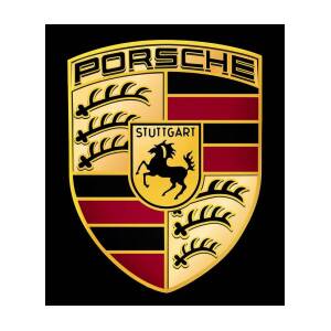 Porsche Logo Poster by Max Dedrick