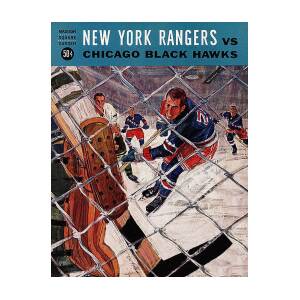 New York Rangers Hockey Poster, New York Rangers Print, NY Rangers Man –  McQDesign