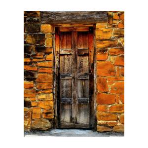 Vintage Arched Door Poster by Perry Webster