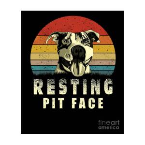 Funny Pitbull Advocate Dog Dont Judge My Pitbull graphic Spiral Notebook by  Ashley Osborne - Fine Art America