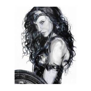 Wonder Woman  A3 Poster  Frankly Wearing