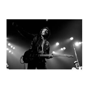 Photo Of Bruce Springsteen #1 Poster by Fin Costello