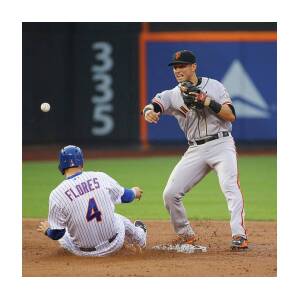 Wilmer Flores Poster by Jonathan Daniel - Fine Art America