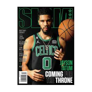 Slam Cover Boston Celtics Jayson Tatum Coming for the Throne Tee