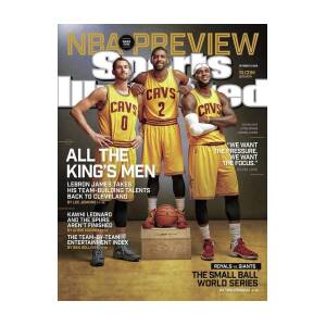 Los Angeles Lakers LeBron James, 2018-19 Nba Basketball Sports Illustrated  Cover Art Print
