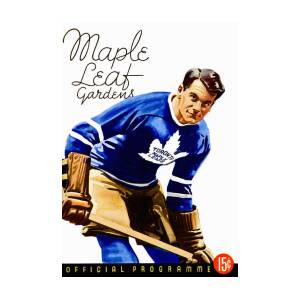 Framed and Matted Evolution History Toronto Maple Leafs Uniforms Print —  The Greatest-Scapes