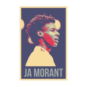 Ja Morant Art Board Print for Sale by KhalifaAnur