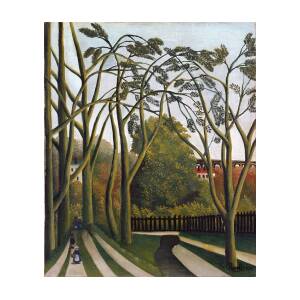 PAINTING HENRI ROUSSEAU THE EIFFEL TOWER  LARGE WALL ART PRINT POSTER LF2640 