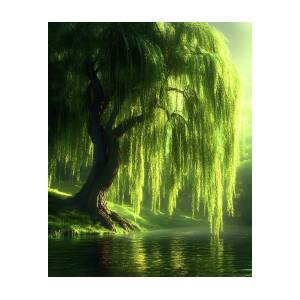 Willow's Glow Art Print by Ziggy Day