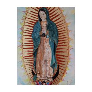 La Virgen de la medalla milagrosa Painting by David Alvarado - Fine Art  America