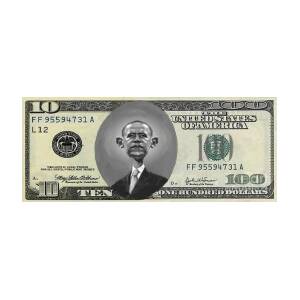 One Million Dollar Bill Art Print by Charles Robinson - Fine Art America