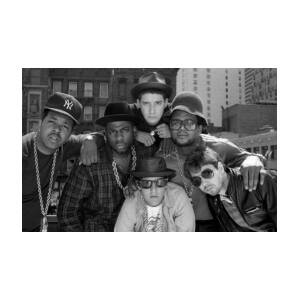 Run-dmc & Beastie Boys Art Print by New York Daily News Archive