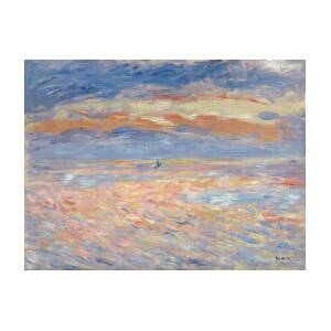 Sunset by Pierre-Auguste Renoir Art Print by Mango Art