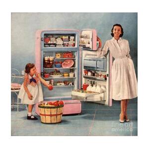 Western Auto 1950s USA fridges freezers housewife available as