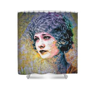 Vintage 1920s Fashion Girl Shower Curtain for Sale by Ian Gledhill