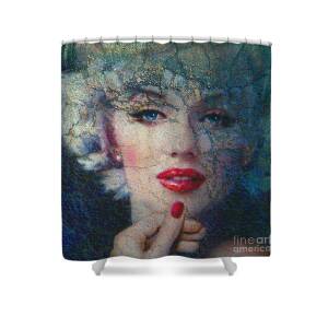 Marilyn Ww Soft Shower Curtain for Sale by Theo Danella