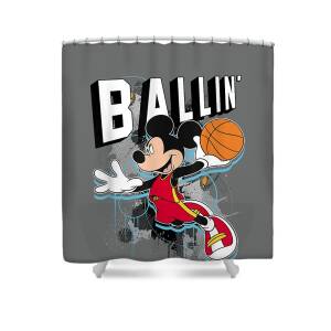 Disney Mickey Mouse Awesome Shower Curtain by Rayc MylaR - Fine Art America