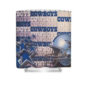 The Dallas Cowboys Cheerleaders Locker Room Shower Curtain by Donna Wilson  - Fine Art America