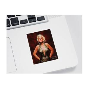 Marilyn Monroe Zip Pouch by Dick Bobnick - Pixels