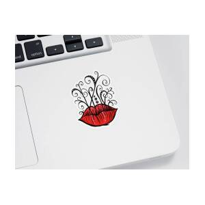 Hamilton Lip Bite Sticker for Sale by alisons-stuff
