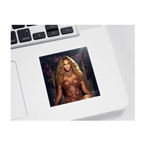 Beyonce Sticker by Mark Ashkenazi - Pixels